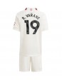 Manchester United Raphael Varane #19 Alternativní dres pro děti 2023-24 Krátký Rukáv (+ trenýrky)